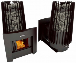 Дровяная банная печь GrillD Cometa 180 Vega Window