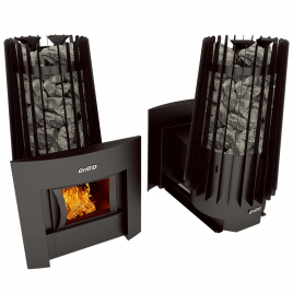 Дровяная банная печь GrillD Cometa 180 Vega Window Pro