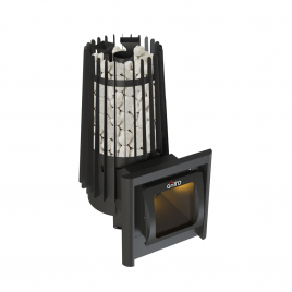 Дровяная банная печь GrillD Cometa Vega 180 Long Window Max 2025