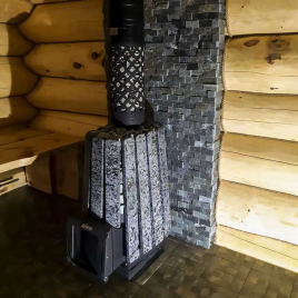 Дровяная банная печь GrillD Cometa Vega 180 Short