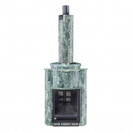 Дровяная печь Ферингер Макси ПФ в облицовке Змеевик наборный, до 38 м³