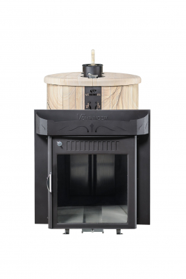 Дровяная печь Feringer Мини ПС, мрамор Окаменевшее дерево (перенесенный рисунок) до 16 м³