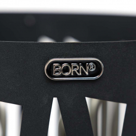 Электрическая печь BORN Rain Black (Дождь Черный) R90E, 9 кВт