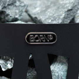 Электрическая печь BORN Rain Black (Дождь Черный) R90E, 9 кВт