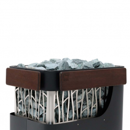 Электрическая печь BORN S180E Stone Black (Камень Черный), 18 кВт