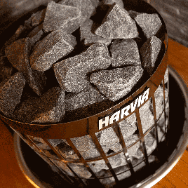 Электрическая печь Harvia Cilindro PC70E Black Steel, без пульта