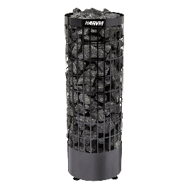 Электрическая печь Harvia Cilindro PC70E Black Steel, без пульта