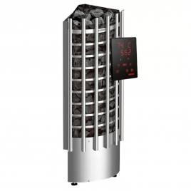 Электрическая печь Harvia Glow Corner TRC90XE, пульт в комплекте