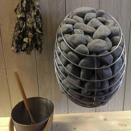Электрическая печь Henki Nest 8 кВт, черная