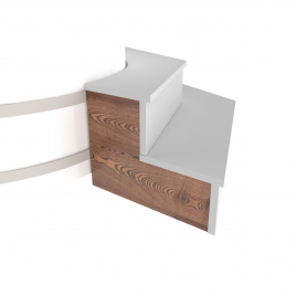 Комплект заглушек Bentwood для подиума на одну сторону