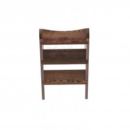 Лесенка для купели Bentwood, 3 ступени, лиственница натуральная