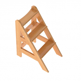 Лесенка для купели Bentwood, 3 ступени, лиственница