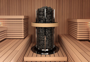 Печь для сауны Sawo Tower TH3-60NB-P круглая, 6 кВт