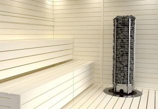 Печь для сауны Sawo Tower TH3-60NB-P круглая, 6 кВт