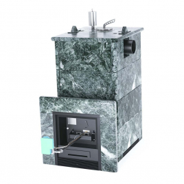 Печь ИзиСтим Анапа в полноценном кожухе с боковым подключением с закрытым верхом