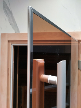 Стеклянные двери DoorWood Престиж, стекло прозрачное, коробка ольха