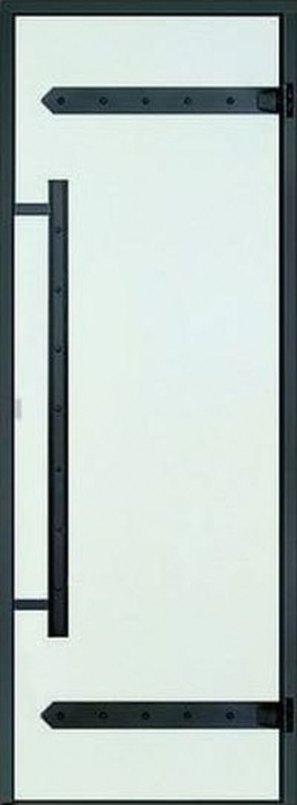 Дверь для сауны Harvia STG Legend 70x190, стекло прозрачное, коробка сосна